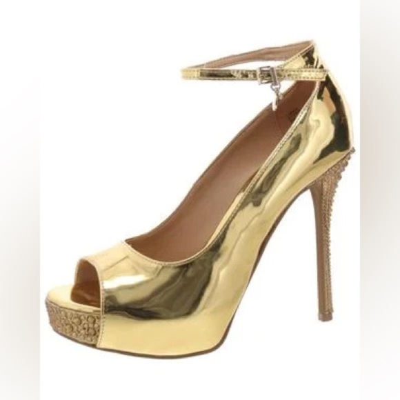 Thalia Sodi Women's Libbie Embellished Ankle-Strap Platform - Picture 3 of 11